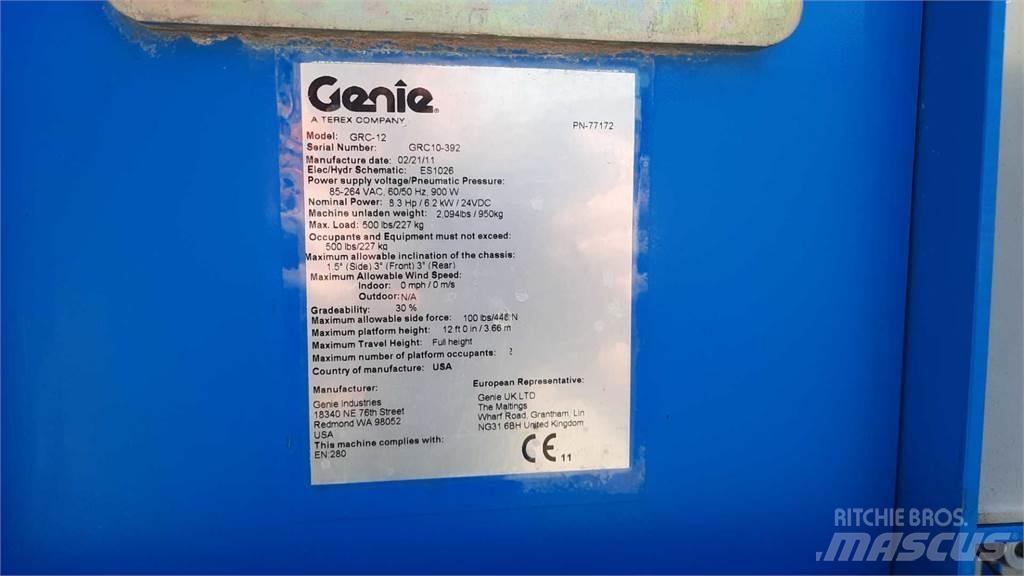 Genie GR12 Inne podnośniki