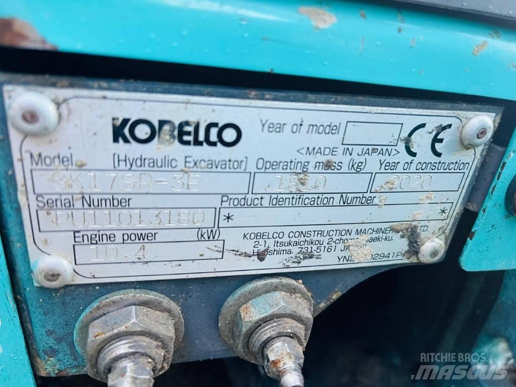 Kobelco SK 17 SR-3 Minikoparki