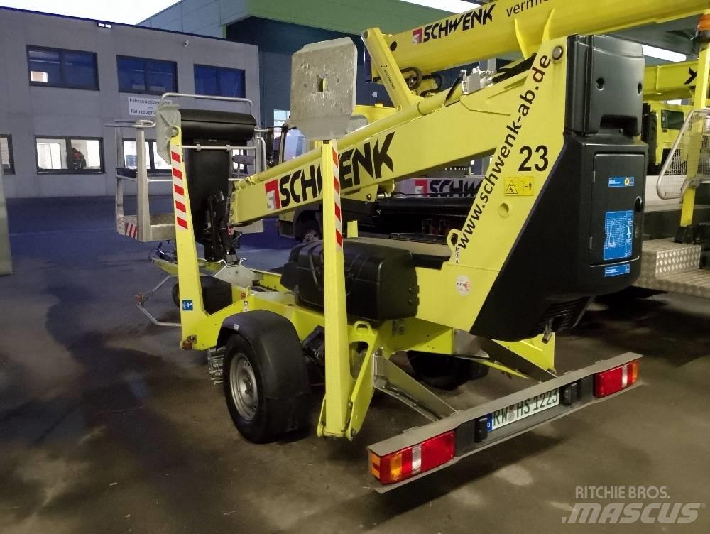 Dinolift 135 TB Podnośniki na przyczepach