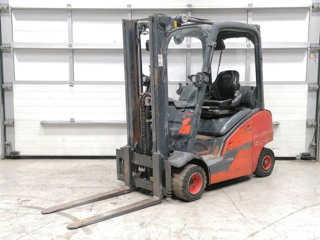 Linde H20T-01 Wózki LPG