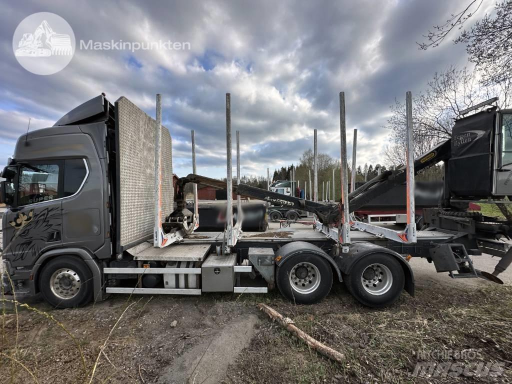 Scania R 730 Samochody do przewozu drewna