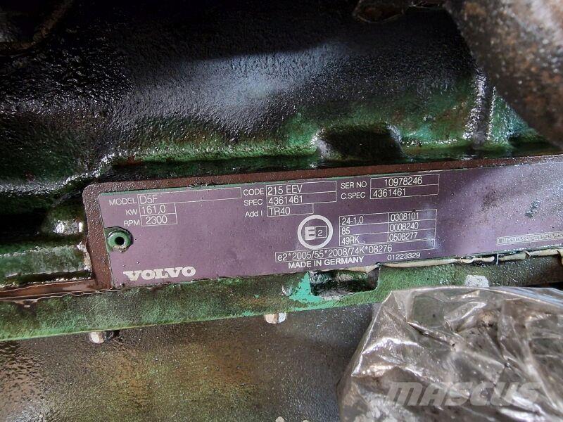 Volvo D5F 215EEV Silniki