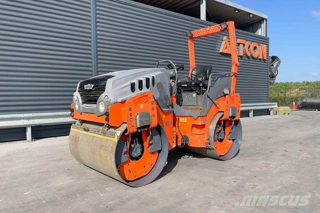 Hamm HD 14 VV Walce dwubębnowe