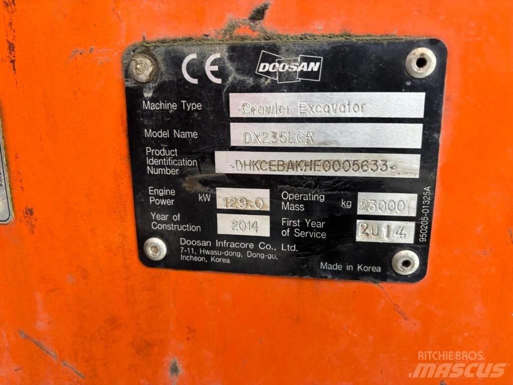 Doosan DX225 LC R Koparki gąsienicowe