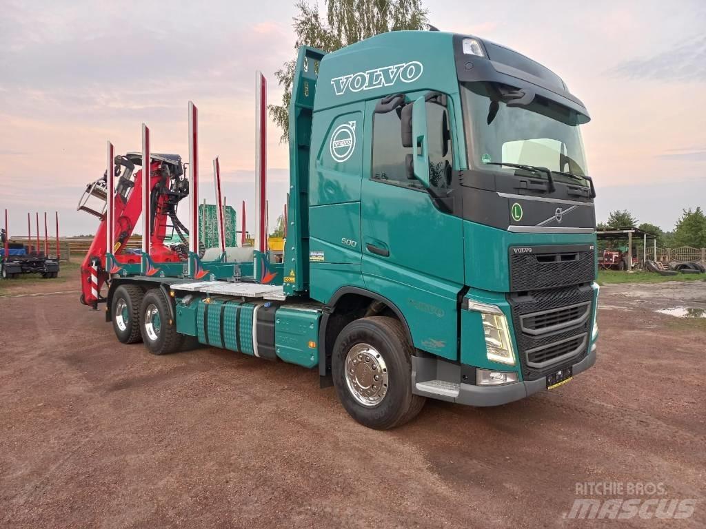 Volvo FH500 Samochody do przewozu drewna
