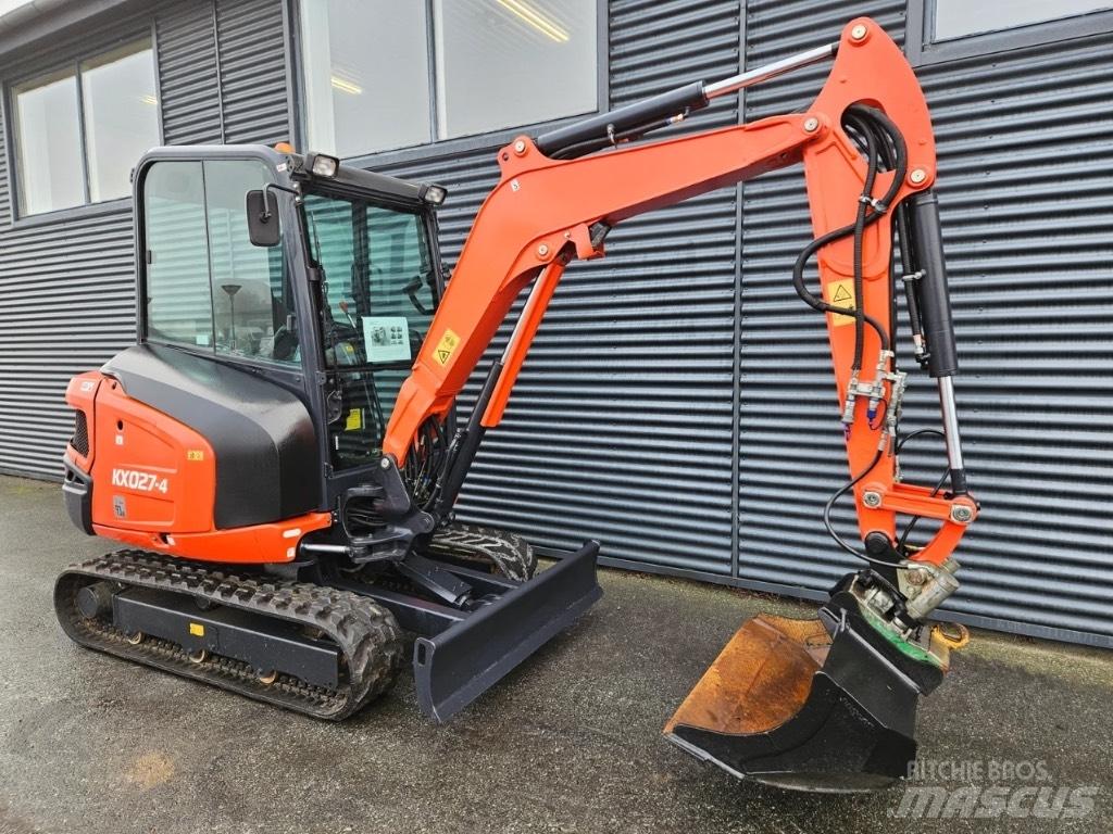 Kubota kx027-4 Minikoparki