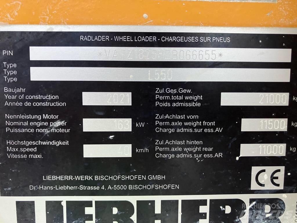 Liebherr L550 Xpower Ładowarki kołowe