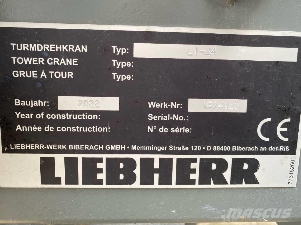 Liebherr L1-24 Żurawie wieżowe