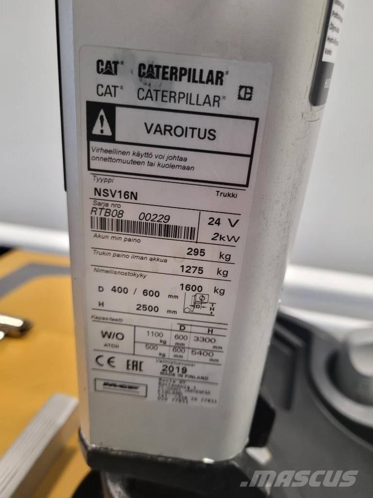 CAT NSV 16N Samojezdne maszyny do załadunku