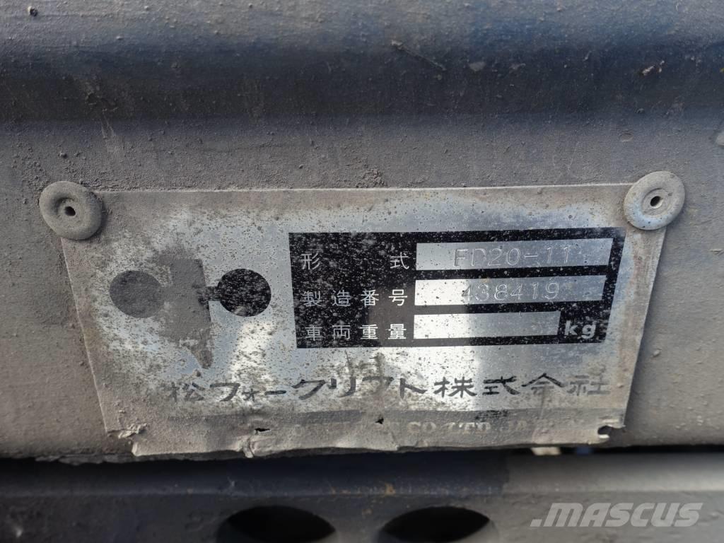 Komatsu FD 20-11 Wózki Diesla