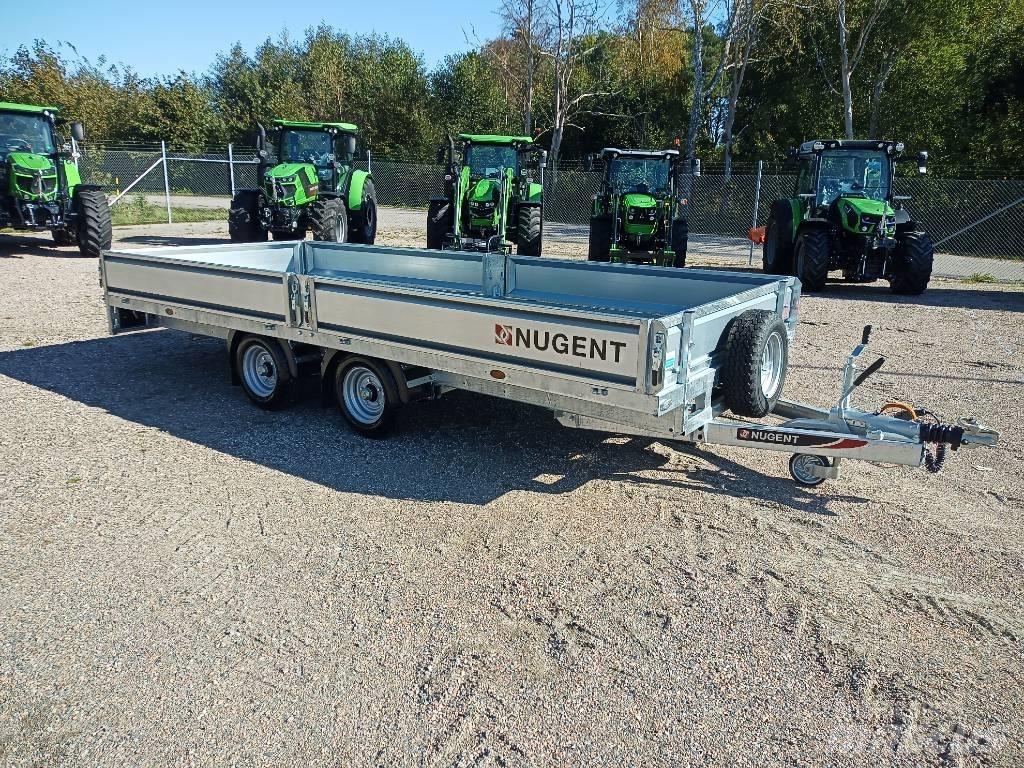 Nugent Flatbed 4920 Platformy / Przyczepy z otwieranymi burtami