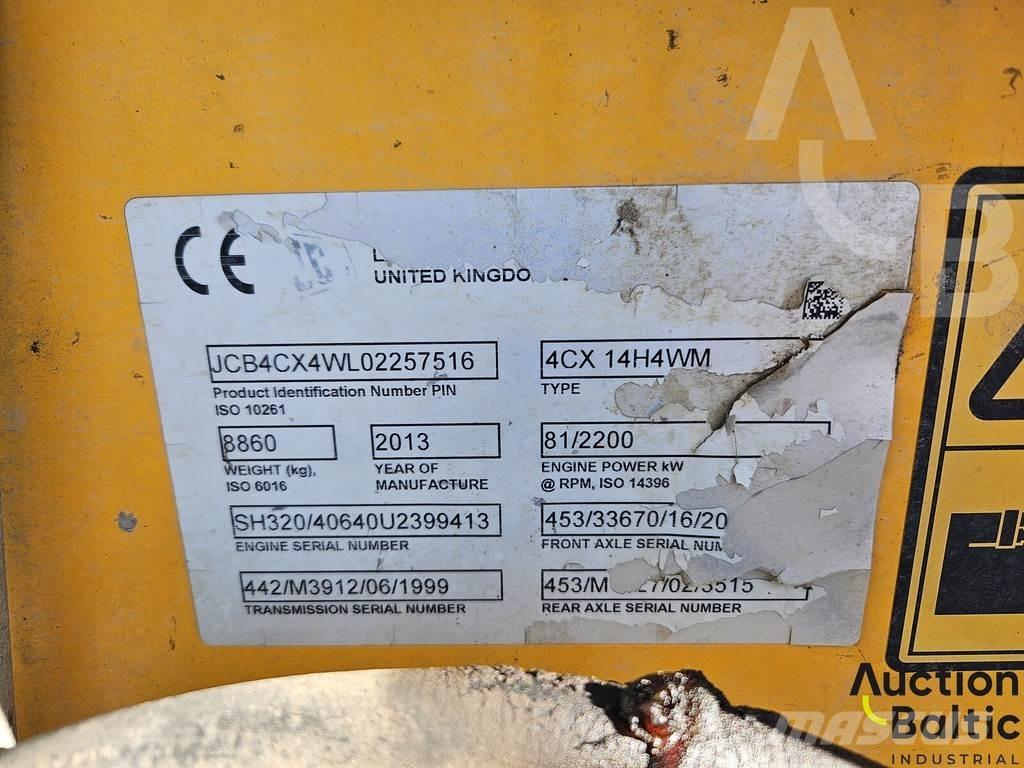 JCB 4 CX Koparko-ładowarki