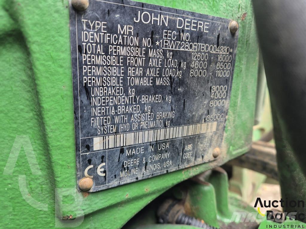 John Deere 7280 R Ciągniki rolnicze