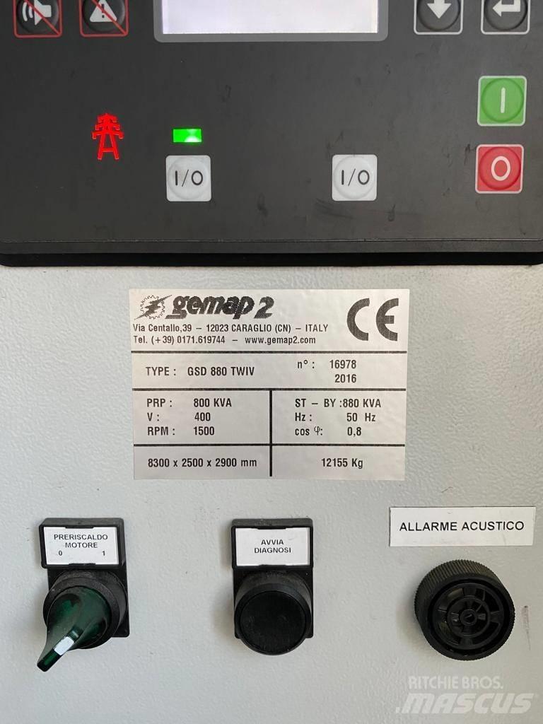 gemap 2 GSD 880 TWIV Agregaty prądotwórcze Diesla