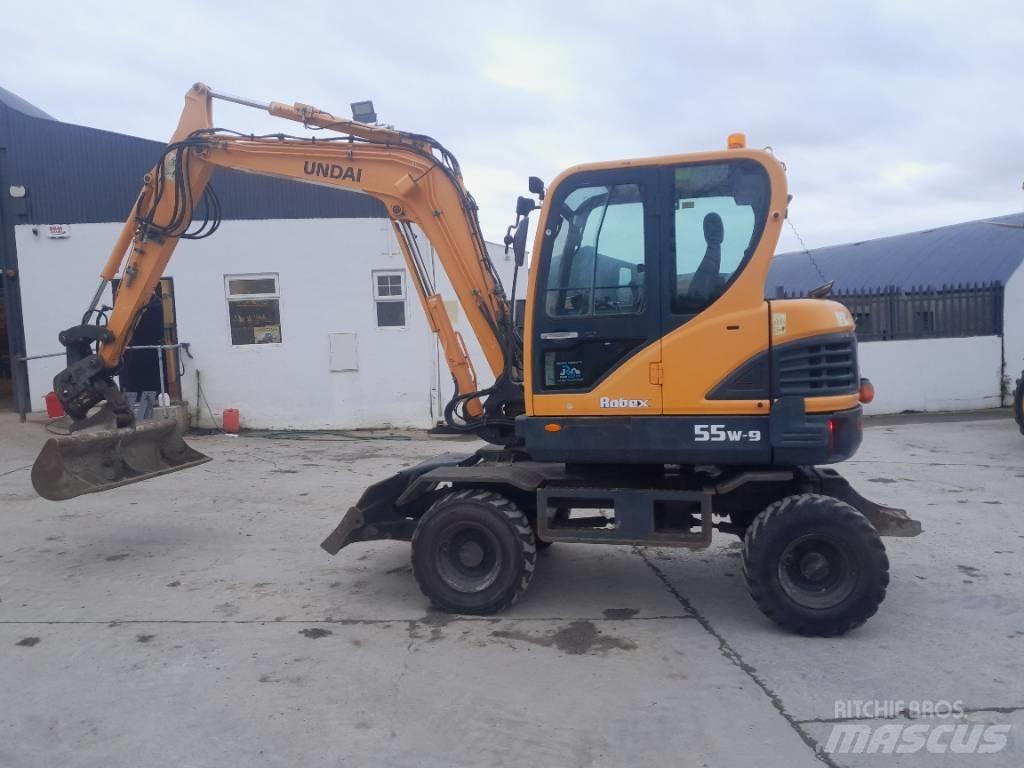 Hyundai R55 W-9 Koparki kołowe