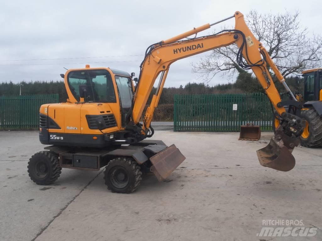 Hyundai R55 W-9 Koparki kołowe