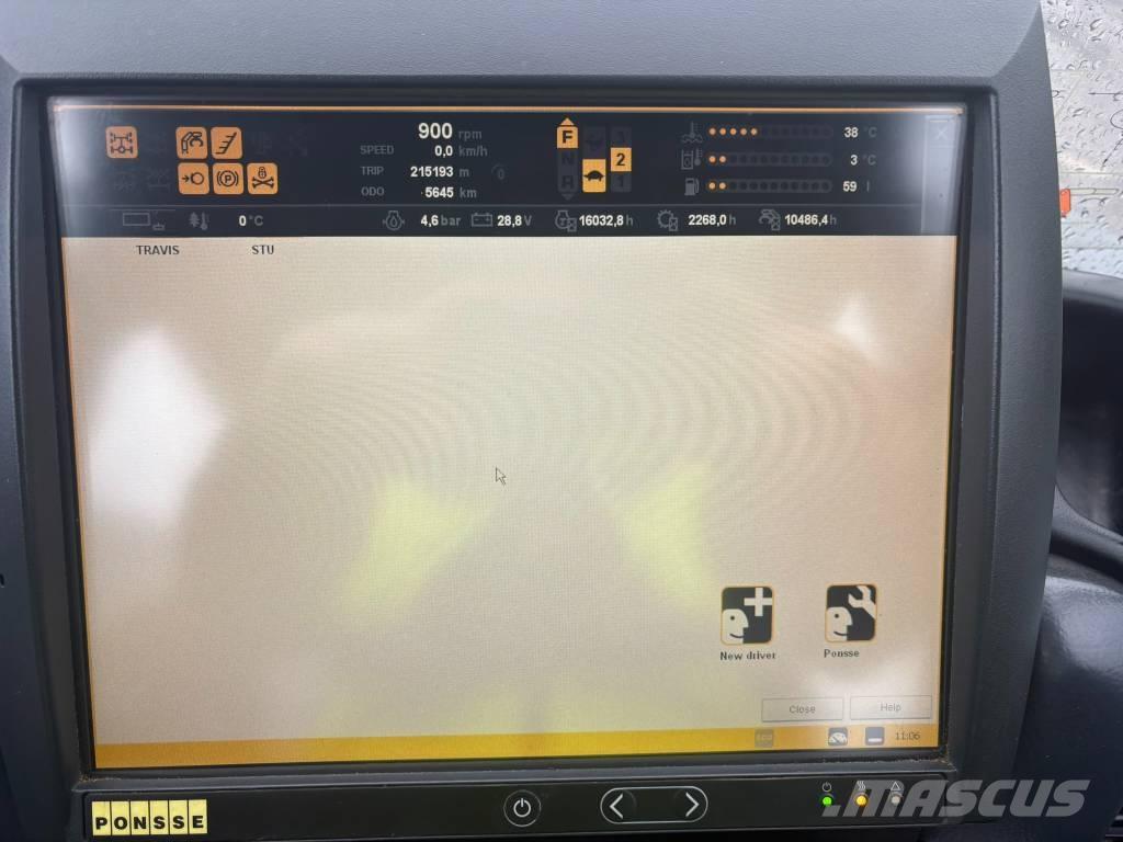 Ponsse Ergo 8W Harwestery