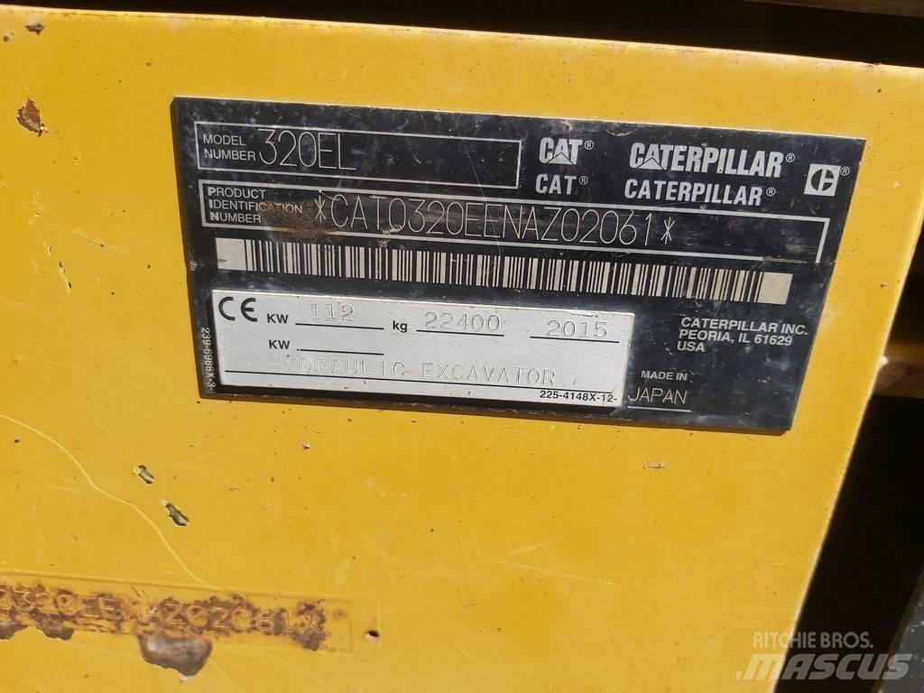 CAT 320 EL Koparki gąsienicowe
