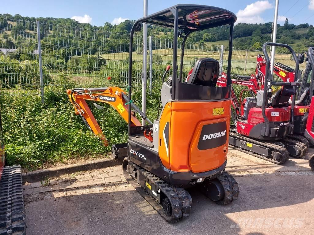 Doosan DX 17 Minikoparki