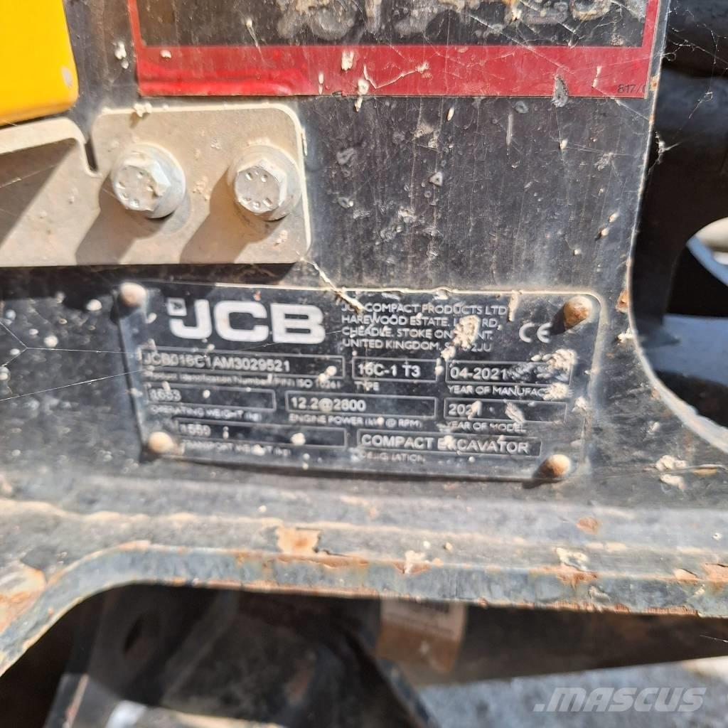 JCB 16 C-1 Minikoparki