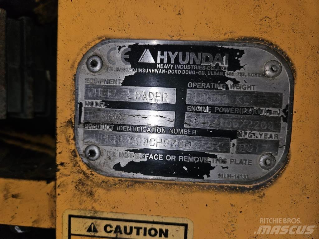Hyundai HL 960 Ładowarki kołowe