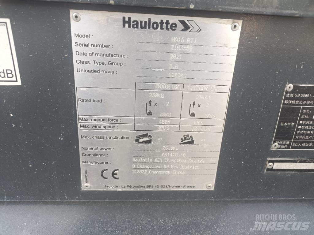 Haulotte HA16RTJ Podnośniki przegubowe
