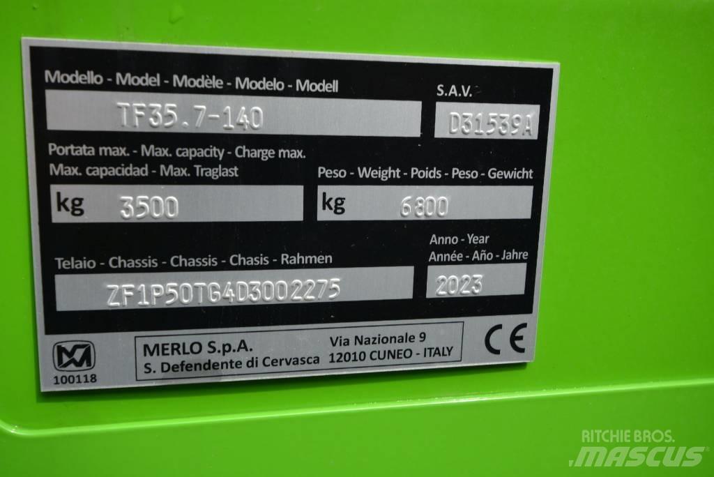 Merlo TF 35.7-140 Ładowarki teleskopowe