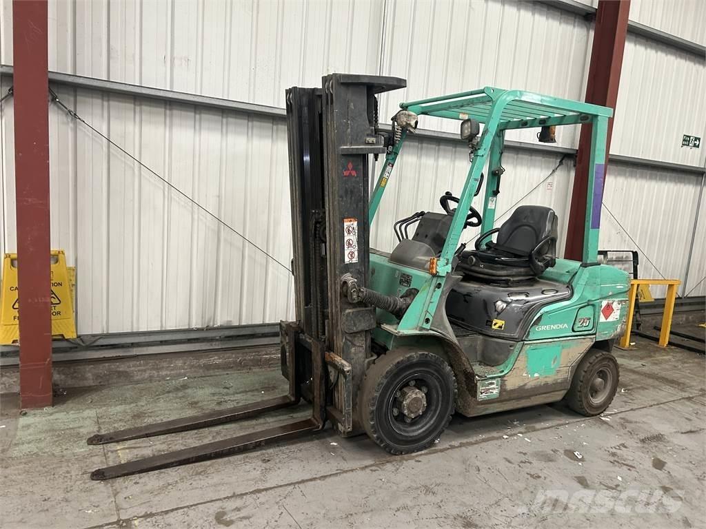 Mitsubishi FD25NT Wózki Diesla
