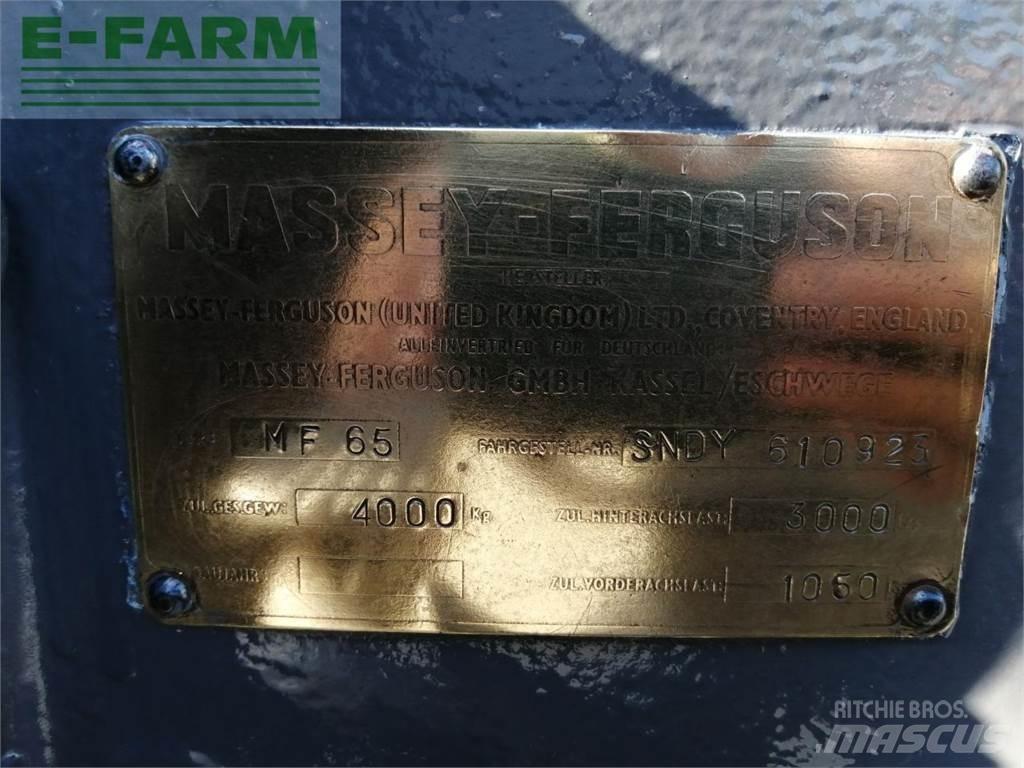 Massey Ferguson 65 Ciągniki rolnicze