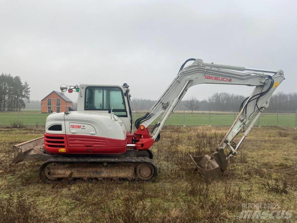 Takeuchi TB 290 Midikoparki  7t - 12t
