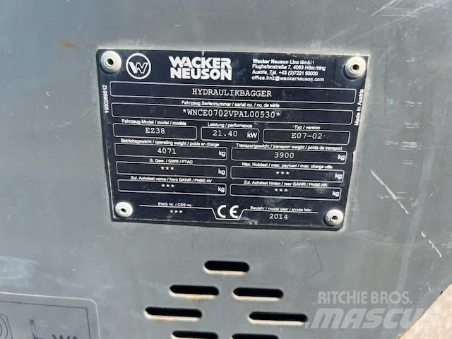 Wacker Neuson EZ 38 Koparki gąsienicowe
