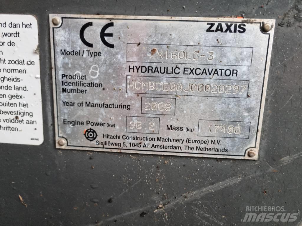 Hitachi ZX 160 Koparki gąsienicowe