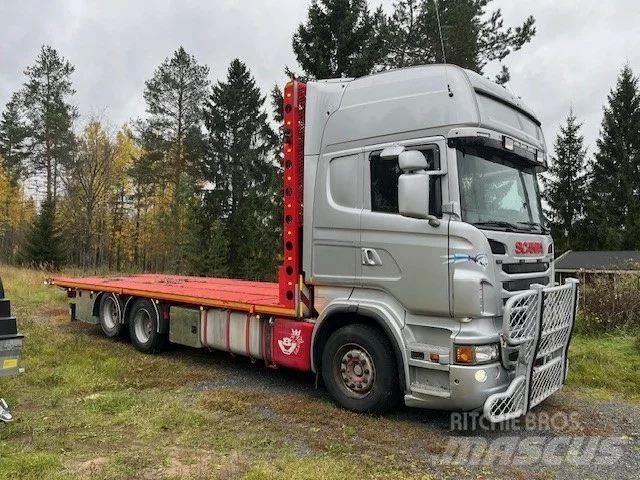 Scania R 560 6*2 Ciężarówki typu Platforma / Skrzynia