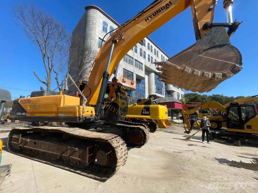 Hyundai Robex 520 VS Koparki gąsienicowe