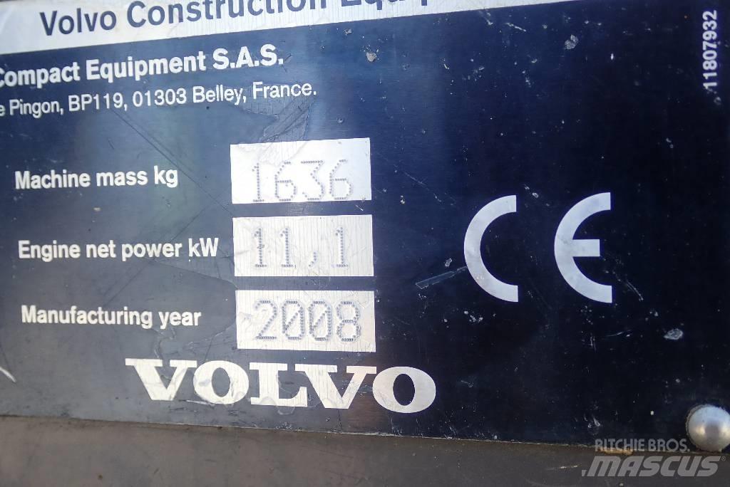 Volvo EC 15 B Minikoparki