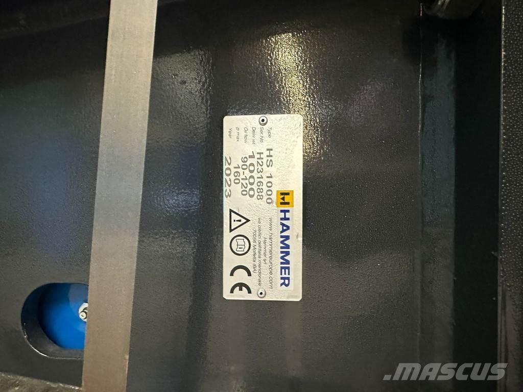 Hammer HS1000 Młoty hydrauliczne