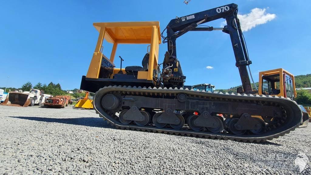 Morooka Hiab Kran Wozidła gąsienicowe