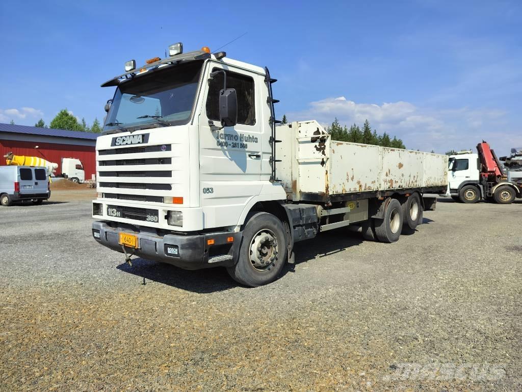 Scania 113 H 360 Ciężarówki typu Platforma / Skrzynia