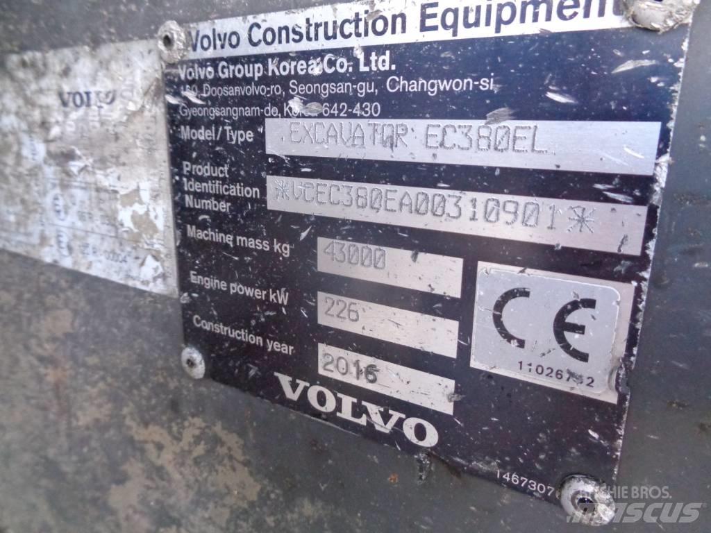 Volvo EC 380 EL Koparki gąsienicowe
