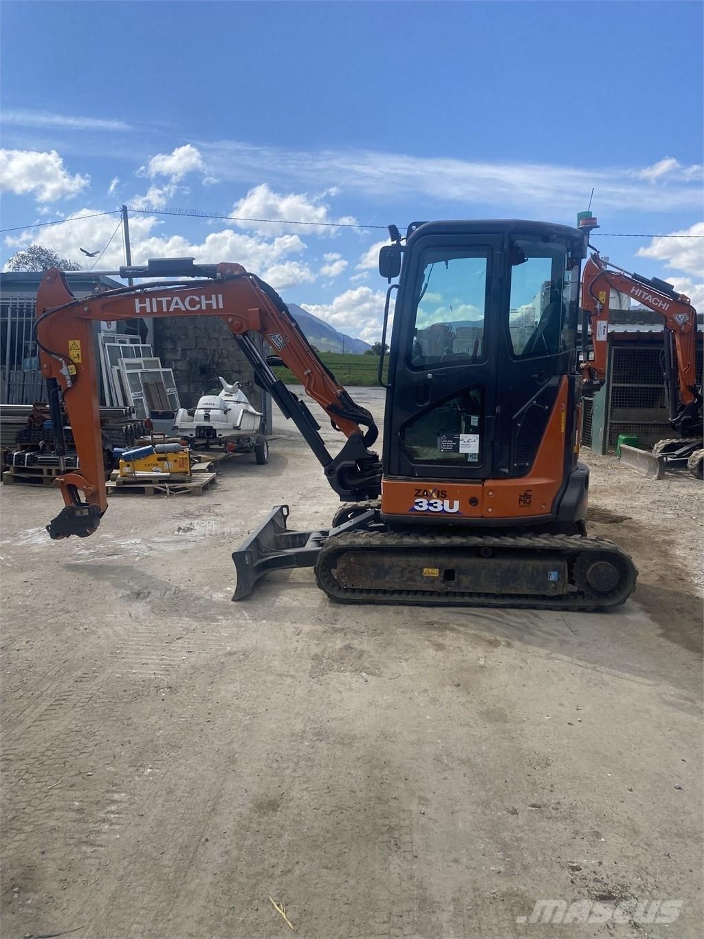 Hitachi Zaxis33U-6 Minikoparki