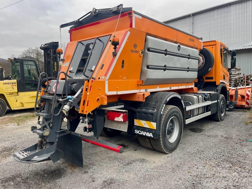 Scania P 410 Piaskarki i solarki