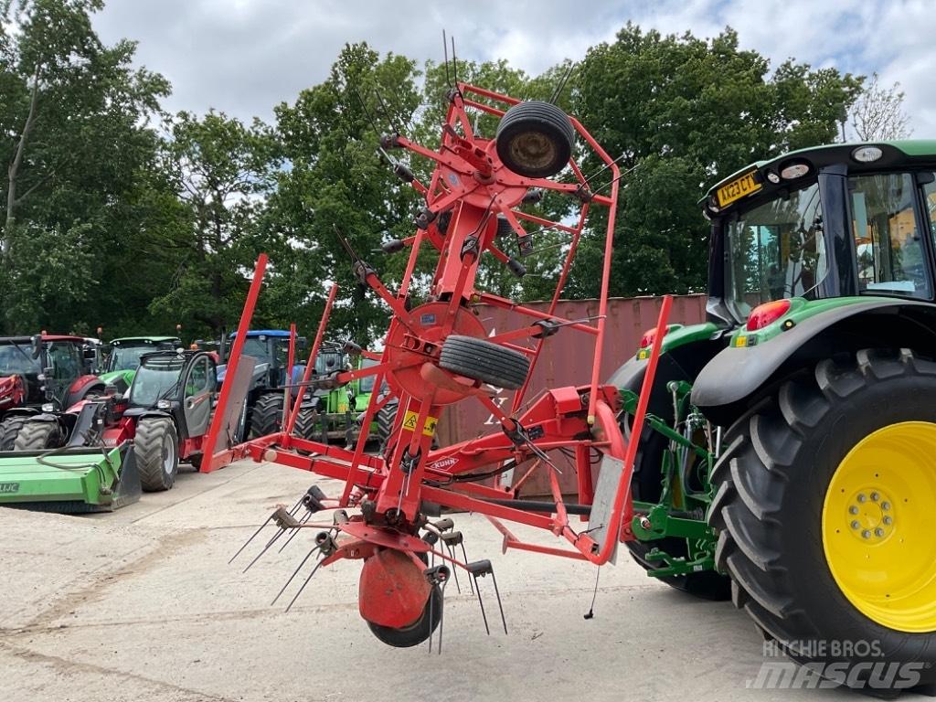 Kuhn GF 6502 Zgrabiarki i przetrząsacze