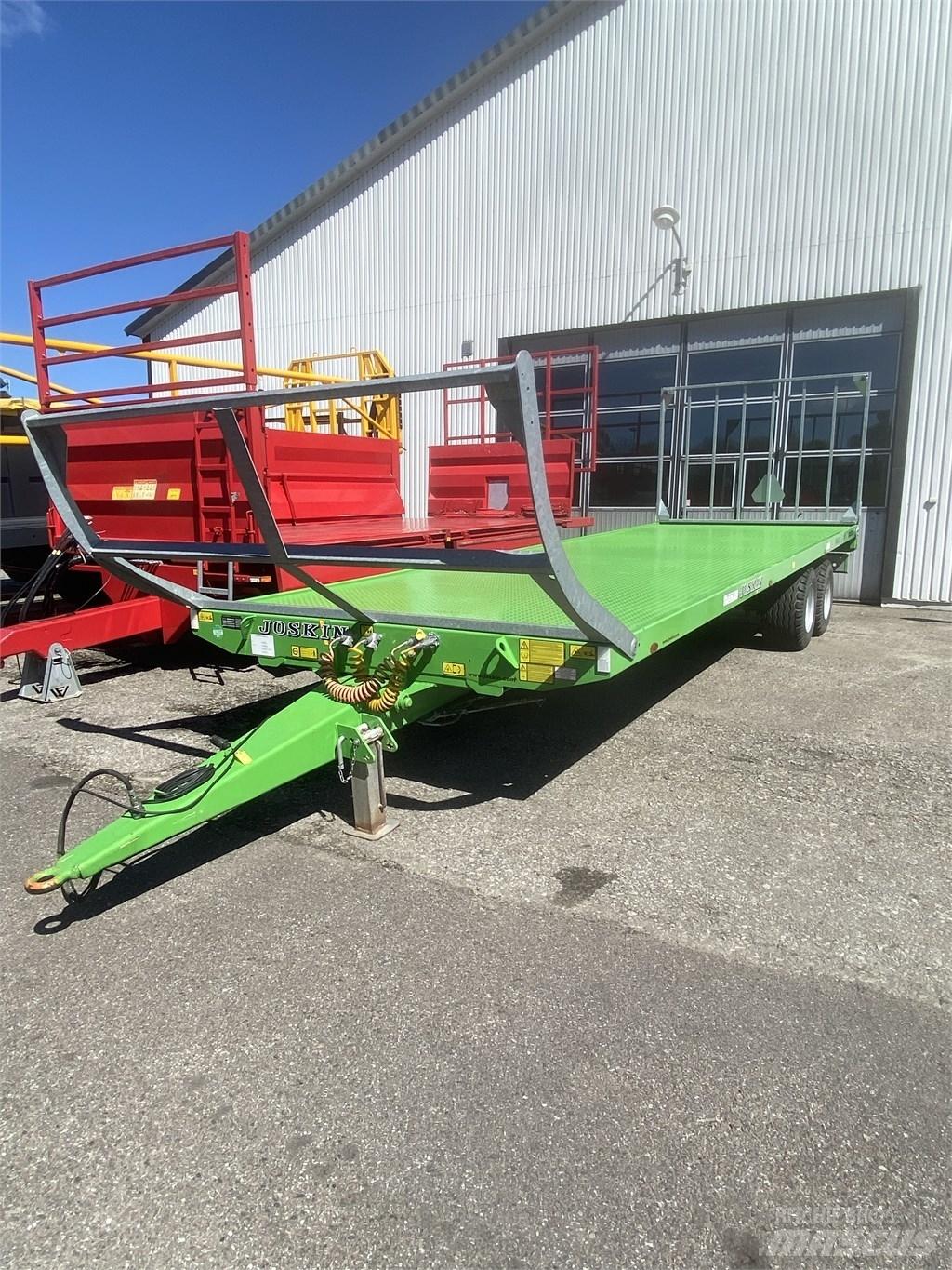 Joskin S80D11 Przyczepy do przewozu słomy w belach