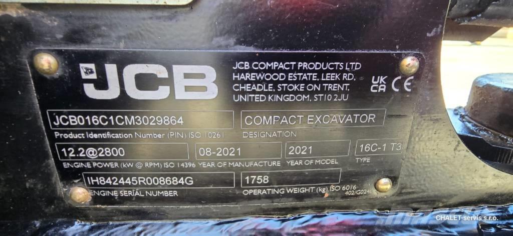 JCB 16 C-1 Minikoparki