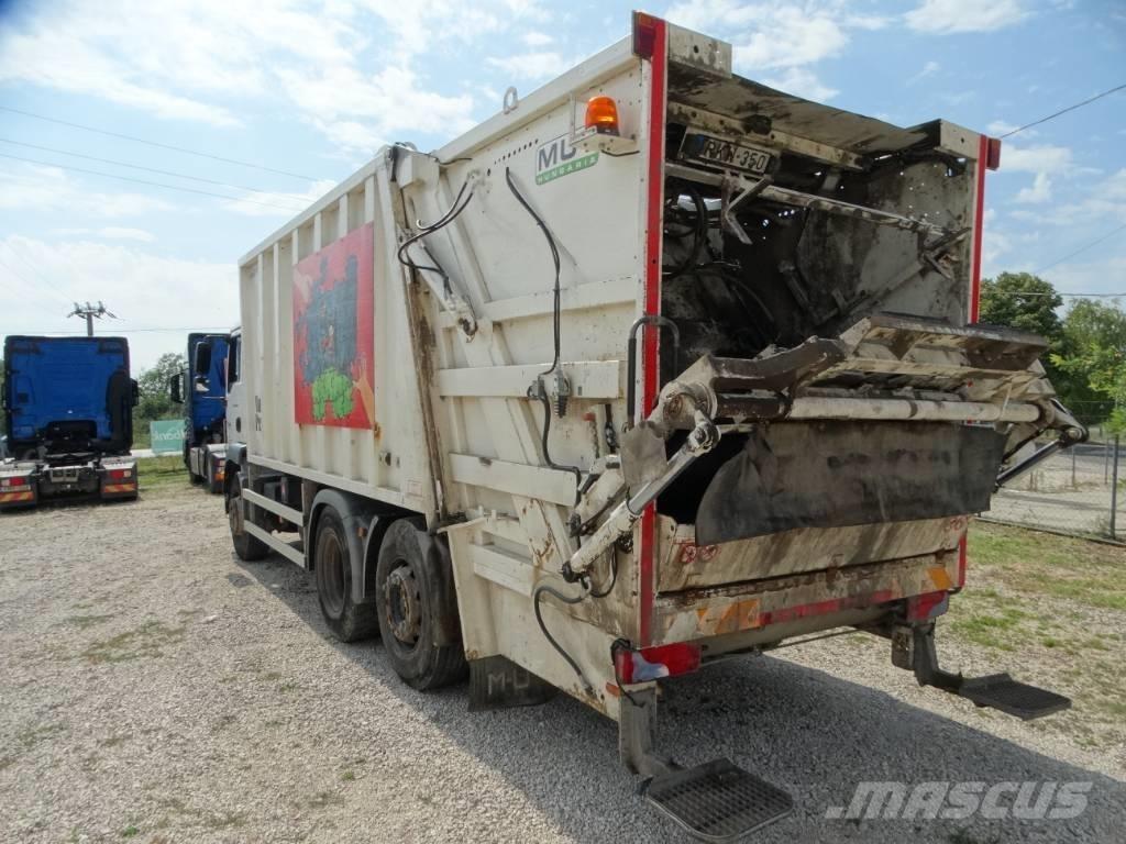 MAN 26.320 6x2-4 BL Śmieciarki