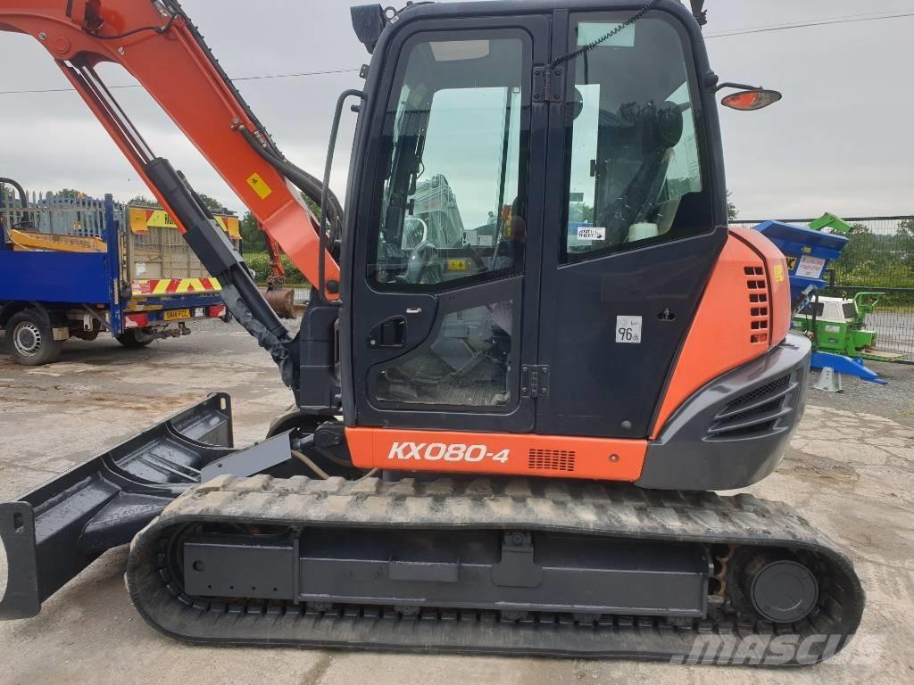 Kubota KX 080-4 Midikoparki  7t - 12t