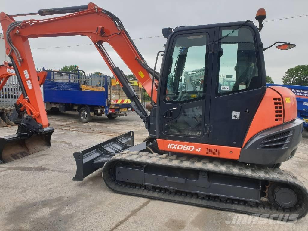 Kubota KX 080-4 Midikoparki  7t - 12t