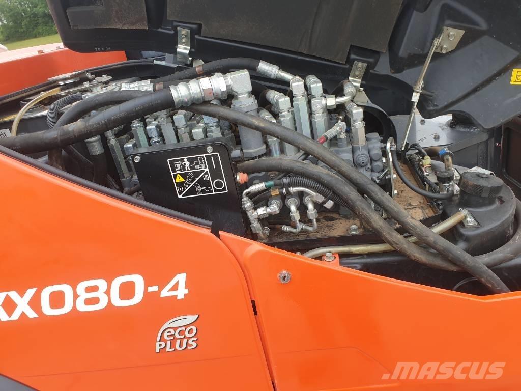 Kubota KX 080-4 Midikoparki  7t - 12t
