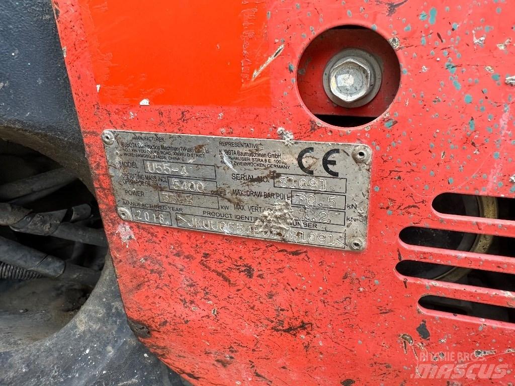 Kubota KX 055-4 Minikoparki