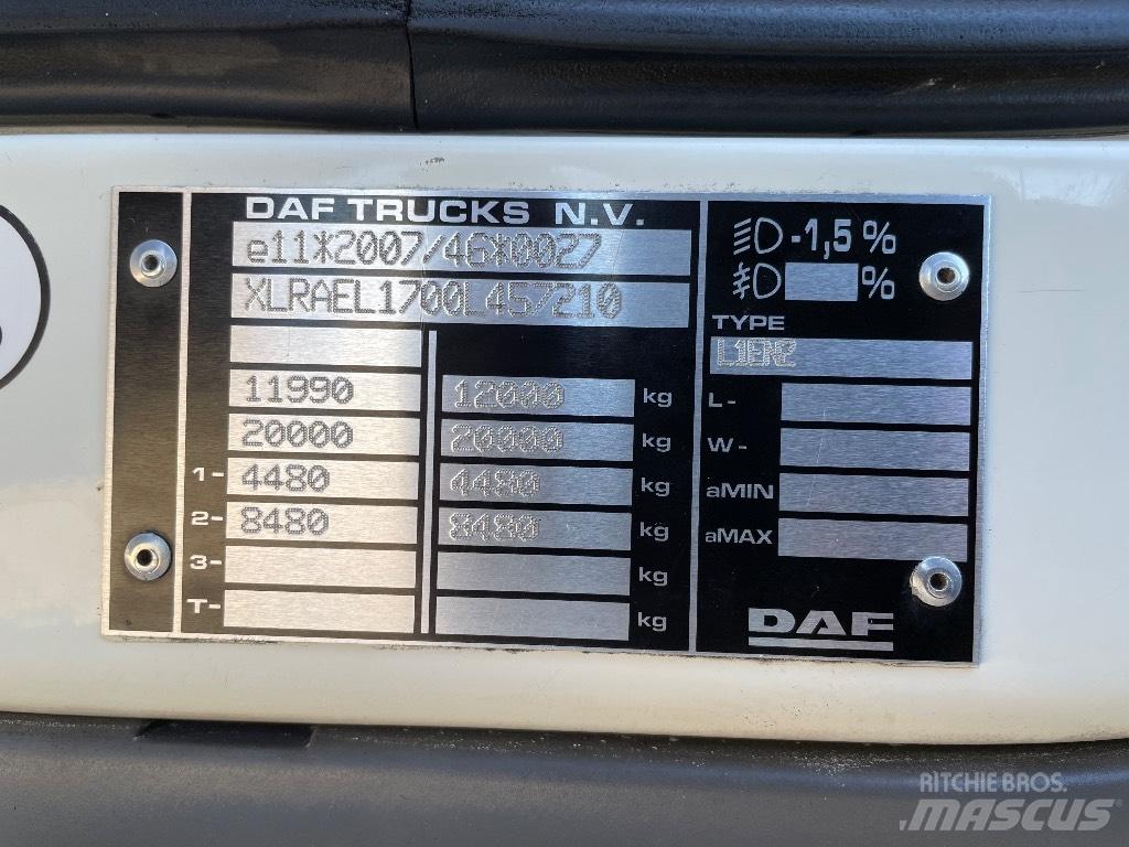 DAF LF220 Samochody ciężarowe ze skrzynią zamkniętą